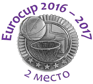 Баскетбол. Еврокубок 2016-2017 Второе место. Команда Гран Канария
